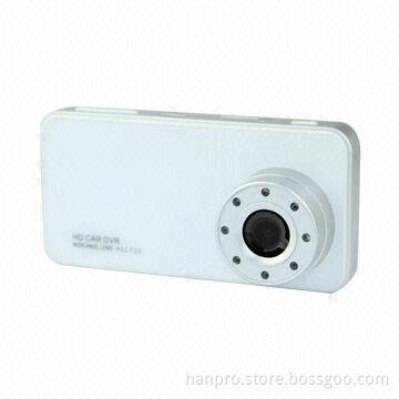 1,080P Full HD Car DVR, 1GB DDR3 Memory, 120-degree Shooting Angle
